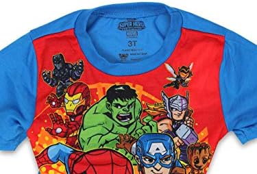 Super Hero Adventures Avengers Mališani 2 Komada Pidžame Set