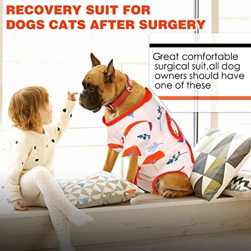 Odijelo za oporavak za pse mačke hirurška odijela za rane na trbuhu i bolesti kože pamuk Pet nakon hirurške