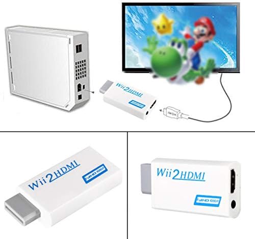 Adapter, bez gubitaka Jednostavno pomoću pribora za pretvarač izdržljivo 3,5 mm audio video izlaz za Wii