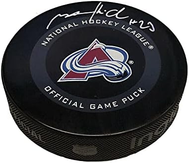MILAN HEJDUK potpisao je zvaničnu igru Colorado Avalanche Pak-NHL pak s autogramom