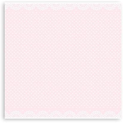 Stamperia Intl Daydream 8x8 ružičaste pozadine Selekcija Paper Paper Paper - Stamperia, SBBS58