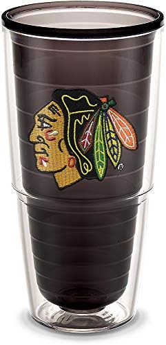 Tervis proizveden u SAD-u sa dvostrukim zidovima NHL Chicago Blackhawks izolovana čaša za čaše čuva piće hladno