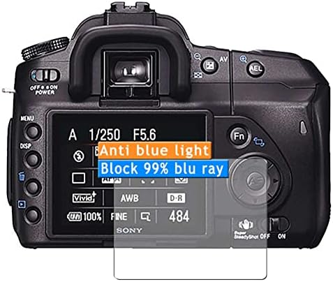 Vaxson 3-pakovanje anti plava zaštitnik zaslona, ​​kompatibilan sa Canon Digital SLR kamerom EOS-1D