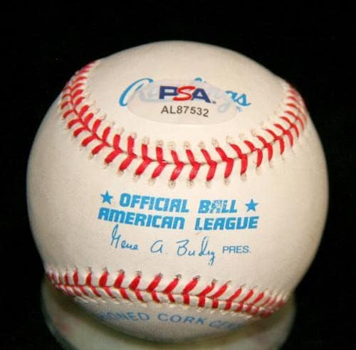 Reggie Jackson potpisao je OAL bejzbol autografirao Yankees PSA / DNK AL87532 - AUTOGREMENE BASEBALLS