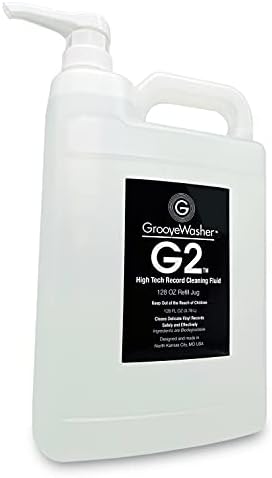 G utor za pranje Ultimate Clean zvukovi Solution GrooveWasher G2 Zapisnica za čišćenje tekućine za punjenje,
