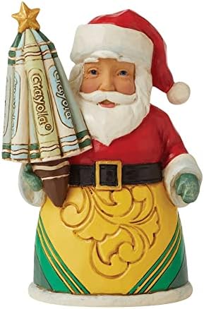Enesco Jim Shore Crayola Santa Minijaturna božićna figurica 6009136