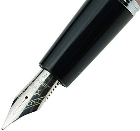 Jinhao 51a akrilna celuloidna olovka za nošenje od nehrđajućeg čelika - crna žuta boja