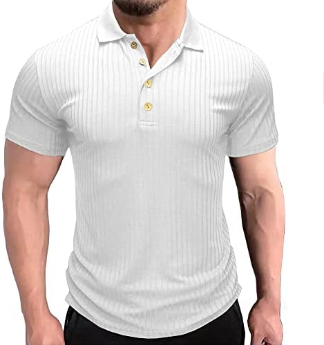 Dođite Wonka muške kratke rukave Muscle Shirts Athletic Polo Shirt Slim Fit Workout Shirts Casual Golf