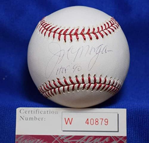 Joe Morgan Hof 90 JSA COA Autograph Velika liga OML potpisana bejzbol - autogramirani bejzbol