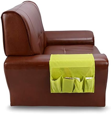 Hapivida Sofa Organizator ruku, višenamjenski stolica za ruke za udaljenu držač kreveta s 4 džepa za tastere