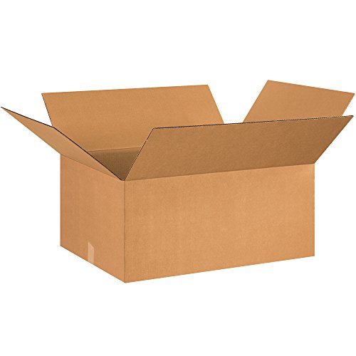 BOX USA shipping Box Multi-dubina 26 D x 20 Š x 12 V, 10-pakovanje | valovita kartonska kutija za