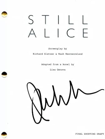Julianne Moore potpisao autografa još alice punog filma - Oscar pobjednička uloga, vrlo rijetka - Hannibal, Boogie