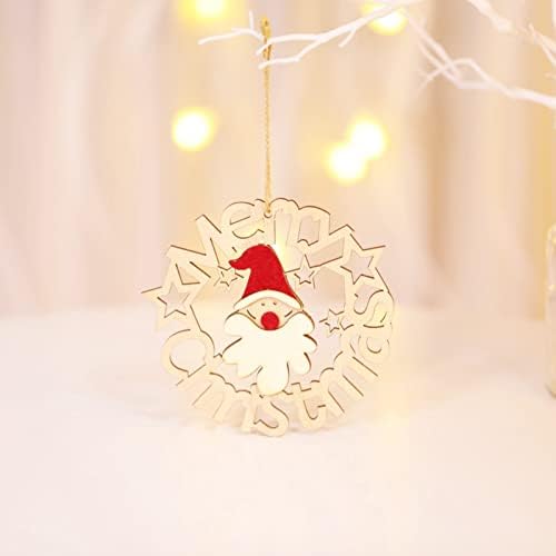 Prozirne staklene zimske ukrase za božićno drvce Božićni drveni ukrasi za zimske božićne ljetnikovac ukrasi perla