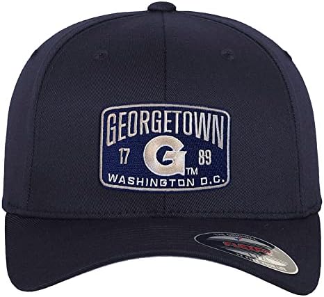 Univerzitet Georgetown Zvanično Licencirao Georgetown Od 1789 Flexfit Bejzbol Kape