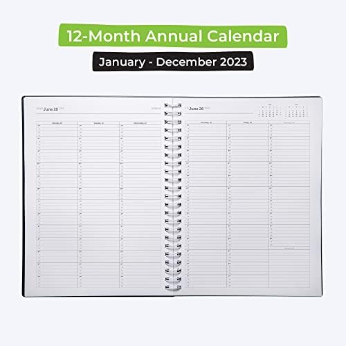 Walldeca 2023 Sedmični planer - godišnji tjedni i mjesečni plan, januar - dec 2023, fleksibilni poklopac