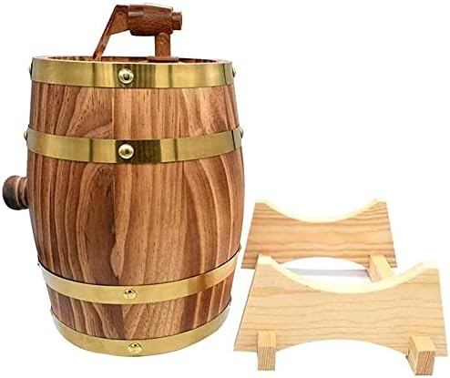 Whisky Decanter Wine Decanter Oak aging Barrels, Whisky Barrel dispenzer Home wine Bucket Whisky Barrel