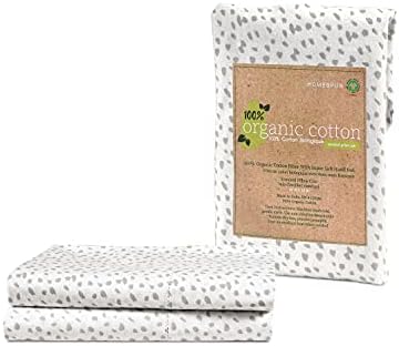 Lane posteljina organski pamučni jastučnici - Standardna veličina i hrskavi cool percale tkanje