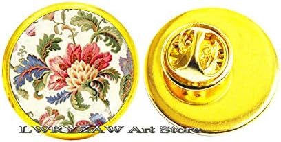 Victorian Style Flower Brooch, Victorian Floral Broo, Cvjetni broš, Viktorijanski dodaci Nakit, Cvjetni umjetnički