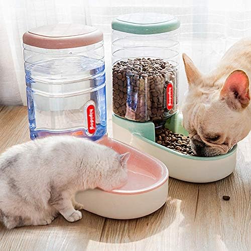 Automatska hranilica za mačke Automatski dozator vode za pse 1 galon dizajn dvostruke posude za mačke ili