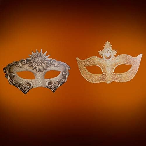 Andersonov misteriozni maskarki viseći maske za maske, skup dvije kartonske maske