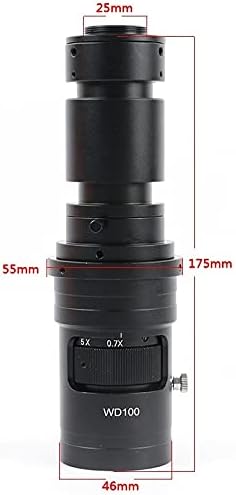 Oprema za mikroskop 0,7 X-5x kontinuirano podesivo uvećanje, laboratorijski potrošni materijal za video mikroskop