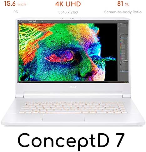 Acer Conceptd 7 Pro CN715-71P-770L Creator Laptop, Intel i7-9750H, NVIDIA QUADRO RTX 5000, RTX