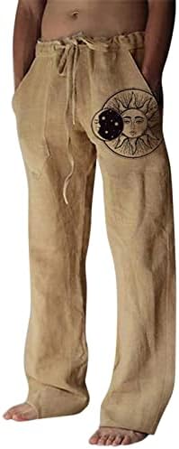 Miashui Boy Slip muške Casual pantalone labave pamučne muške pantalone za jogu široke pantalone