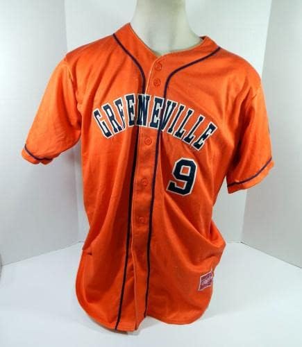 2017 GreenEville Astros Cody Bohanek 9 Igra Polovni narančasni dres 46 DP35067 - Igra Polovni MLB dresovi