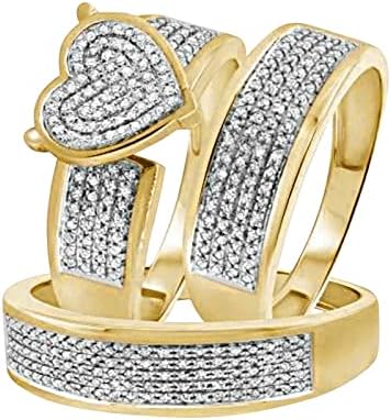 2023 Nove dame pjenušava dijamantski dijamantski dijamantski dijamantski set prsten za prsten