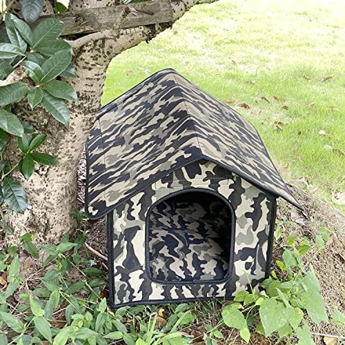 Kuća za mačke sa vodootpornim platnenim krovom kuća za mačke, kabina za mačke,Vanjska kuća za mačke vodootporna