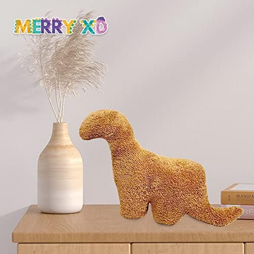 Merryxd Dinosaur jastuk za kopanje - ukras za kućnu dekoraur Pileća plišana-19 u pilećih nugget jastuk
