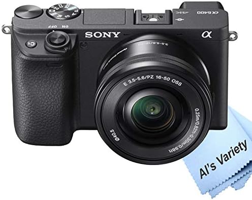 Sony Alpha A6400 Digitalni fotoaparat bez ogledala sa 16-50 mm i 55-210mm objektivom + LED uvijek