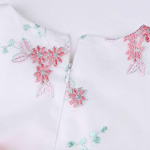 Vezena košulja za luknu mrežicu princeze Tutu djevojke odijevaju djevojčice ljetove vezene 4-godišnju
