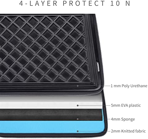 Domiso 14-inčni laptop rukav EVA noseći futrolu sa ručkom za 14 Notebook / 13.5 Microsoft Površinska