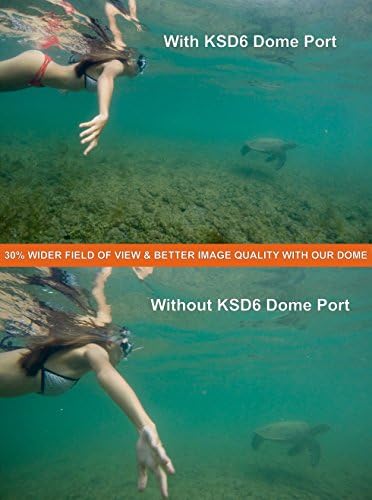 KSKT KSD6 Širina Dome priključak za GoPro Hero3 + i Hero4