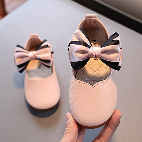 Cipele za djevojčice za malu djecu Mary Jane ravne cipele Slip-on Bowknot balet ?lats cipele cipele za zabavu
