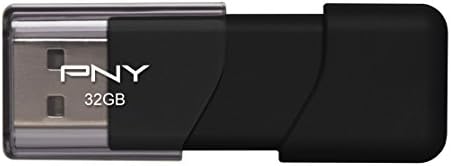 PNY ATTAINS USB 2.0 Flash pogon, 32GB / crni