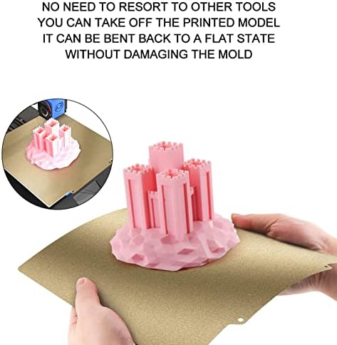 HUIOP Pei ploča za izradu, Pei list Print Bed + magnetna naljepnica fleksibilna odvojiva površina