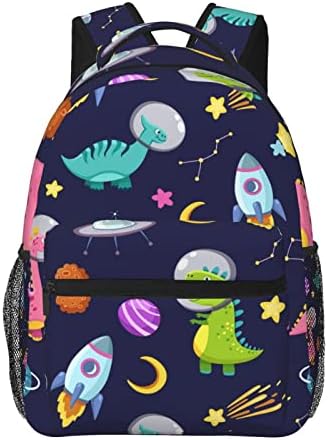 Afhyzy Space Travel Havpack ruksak za laptop za žene Lightweight BackPack za djevojčice Podesivi