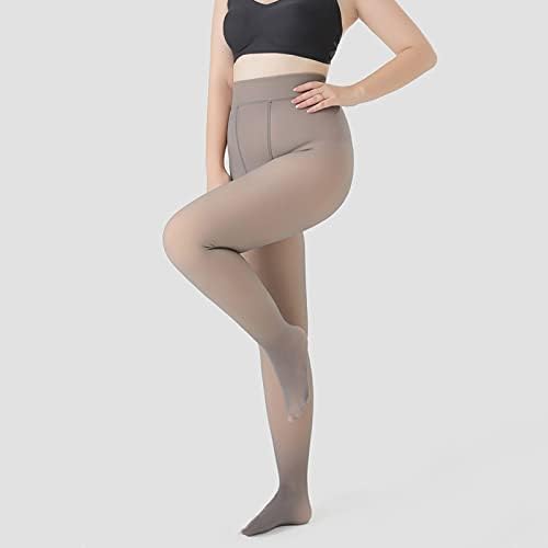 Tajice za žene visoki struk ultra mekim tajicama toplo oblikovanje pantyhose toplinske vježbe za teen djevojke