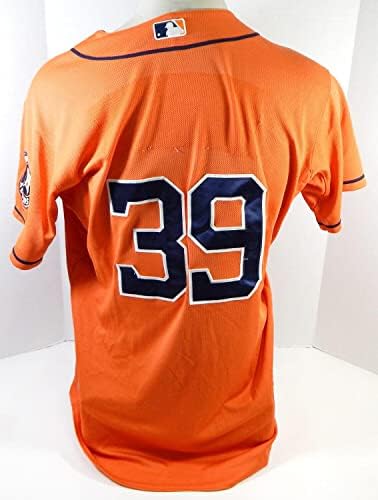 2013-19 Houston Astros 39 Igra Polovni narančasti dres natpirnim pločicama 46 DP25514 - Igra Polovni