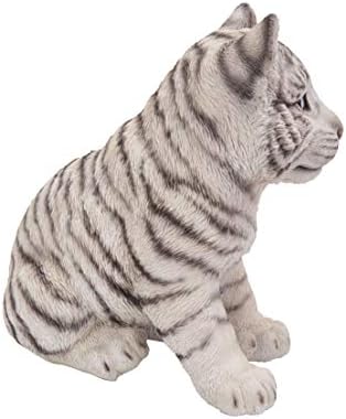 Poklon hi-line sjedeći bijeli kip Tiger Cub statue