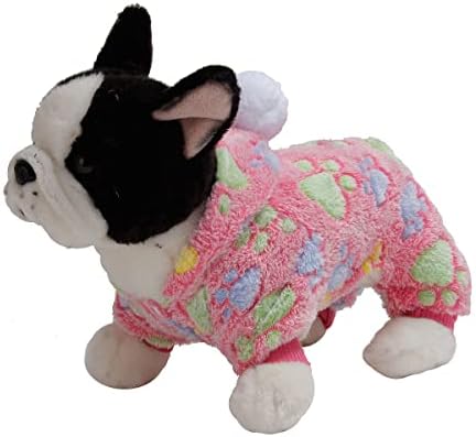 Odjeća za kućne ljubimce za male pse muško plijeće plišane odjeće 4 gumb za nošenje rainbow zvjezdane