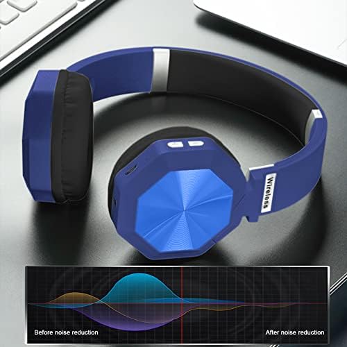 Oko-uho Bass Gaming Wireless Bluetooth slušalice - preko HI-FI stereo sklopivih bežičnih stereo