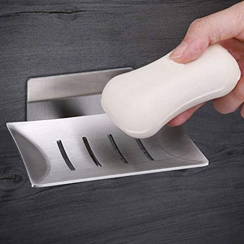 ZXB-SHOP sapun nosač za usisavanje usisne čaše zidni otvor za bušenje 304 SOAP kutija od nehrđajućeg čelika