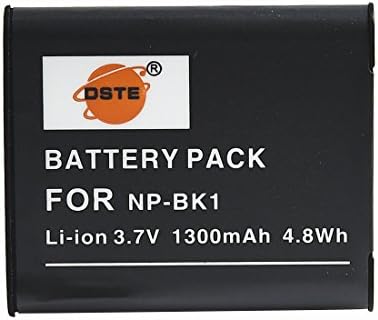 DSTE zamena za 2x NP-BK1 baterija + DC16 putni adapter za punjač i automobil kompatibilan Sony
