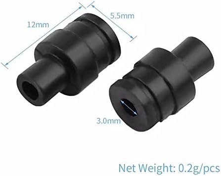 VizGiz 20 paket audio kabl Navlaka za 3.5 mm utikač zamjena Trail Pipe Protector cijev 4mm /