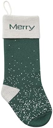 Viseće staklene čarape čarape Sack Dekoracija Božićne čarape Poklon pletenje čarape Pakiranje pakiranja