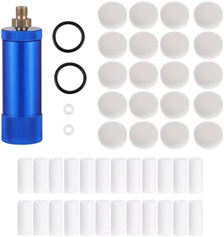 2kom Filter za Vazduh ulje-voda Aluminijum P Sparator za vodu-vodu jednostavan za Filtracionu pumpu za