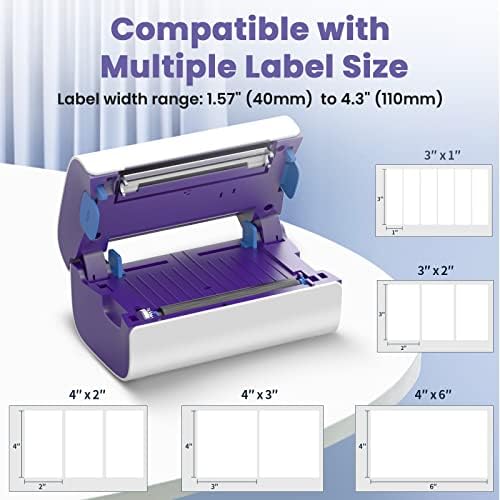 Aobio 4x6 štampač naljepnica za otpremu-USB Thermal desktop Label Printer za mala preduzeća